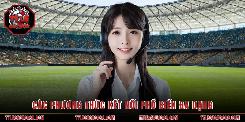 Các phương thức kết nối phổ biến đa dạng